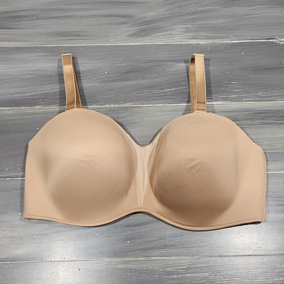Soma Stunning Starlet Strapless Bra 40DDD Beige - Picture 1 of 8